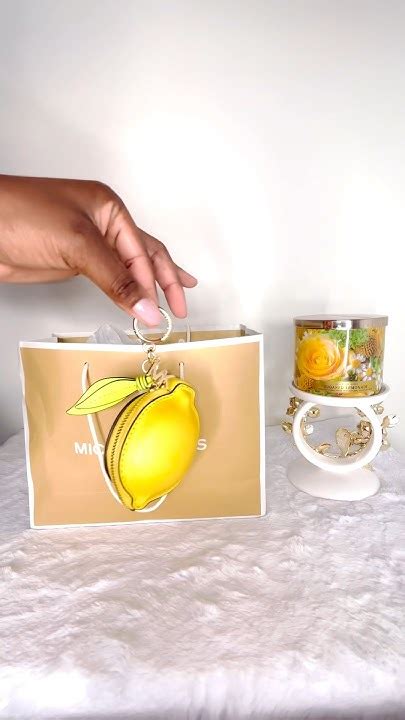 mk lemon coin purse